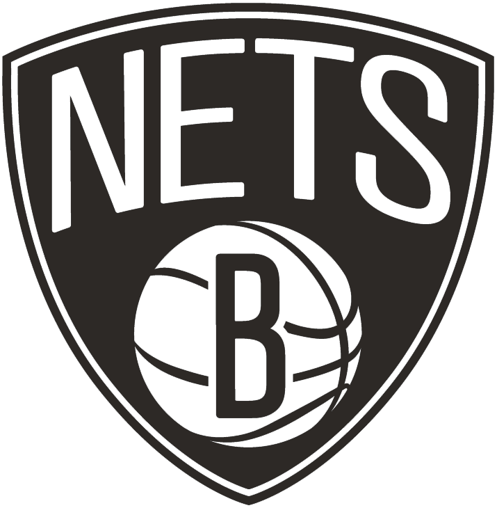 Brooklyn Nets 2012-Pres Alternate Logo fabric transfer version 2